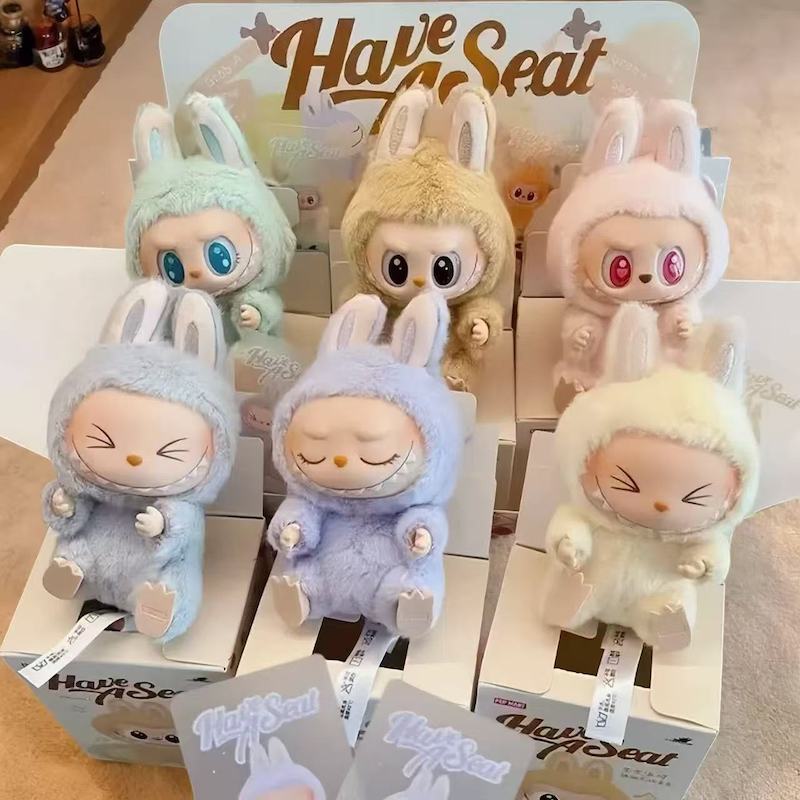 Labubu Exciting Blind Box Bubble Mart 17cm Surprise Mysterious Box Toys Keychain Doll Wholesale