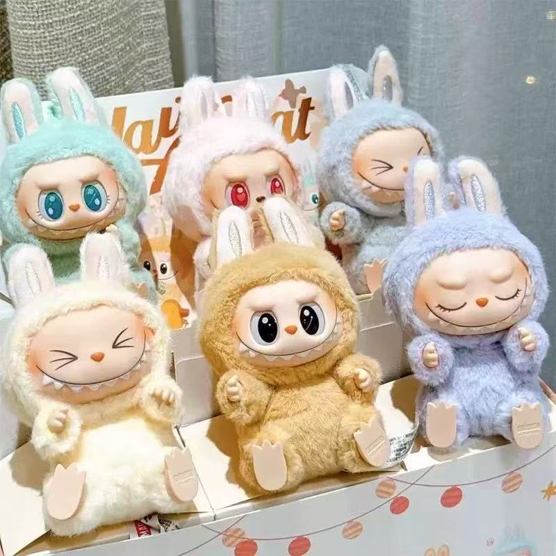 Labubu Exciting Blind Box Bubble Mart 17cm Surprise Mysterious Box Toys Keychain Doll Wholesale