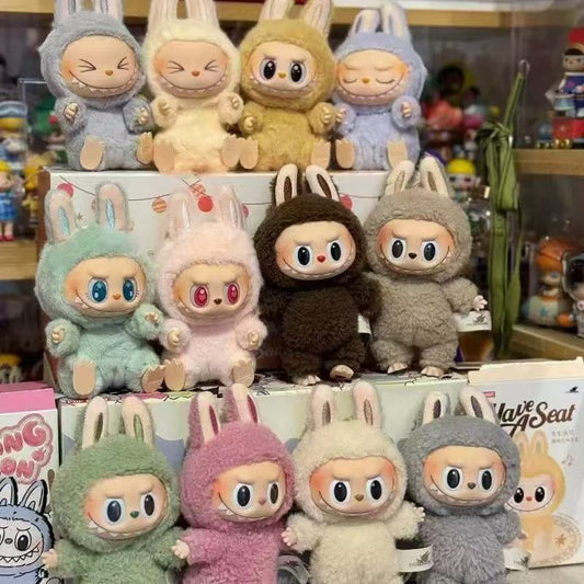 Labubu Exciting Blind Box Bubble Mart 17cm Surprise Mysterious Box Toys Keychain Doll Wholesale