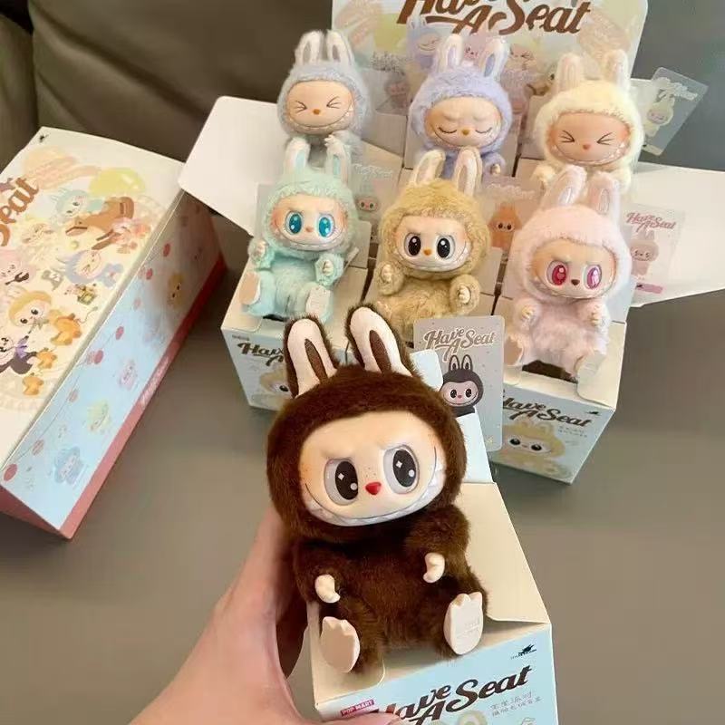 Labubu Exciting Blind Box Bubble Mart 17cm Surprise Mysterious Box Toys Keychain Doll Wholesale